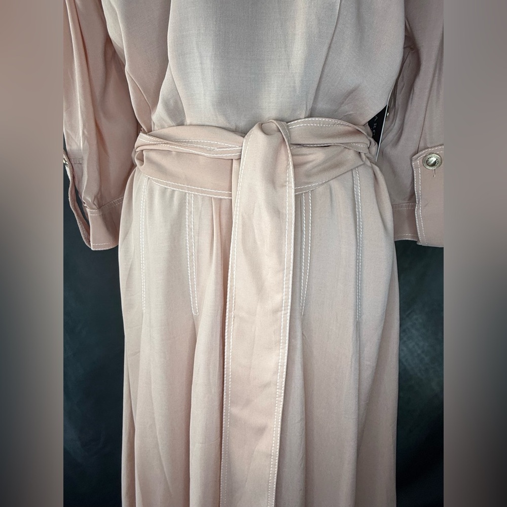 ✨ NWT Marciano by Guess Blush Shirt Dress - Size M✨ - Picture 6 of 16